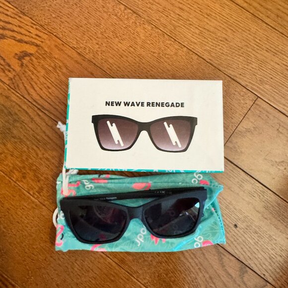 goodr sunglasses new wave renegade - Pop G G00312-PG-BK1-GR main image 7